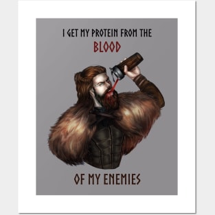 Viking Workout Blood Posters and Art